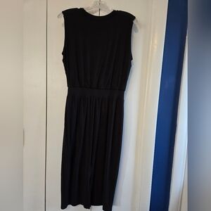 Athleta black tank dress